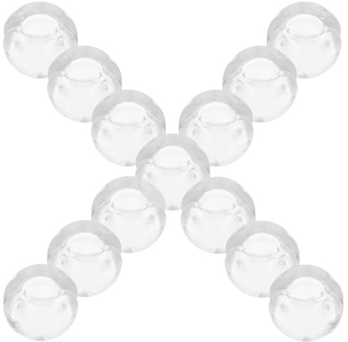 DOITOOL Butée de Chaîne à Billes Pom 12pcs pour Stores, Fixation Sécurisée et Remplacement, Accessoire pour Stores Verticaux