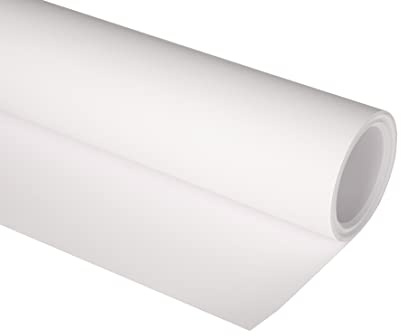 Clairefontaine 975745C - Rolle Paint'ON, 1,30x10m Recycling-Papier weiß 250g, perfekt für Trocken- und Nasstechniken, 1 Rolle