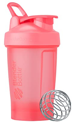 BlenderBottle Classic V2 Shaker Bottiglia perfetta per frullati proteici e pre-allenamento, 567 g, rosa