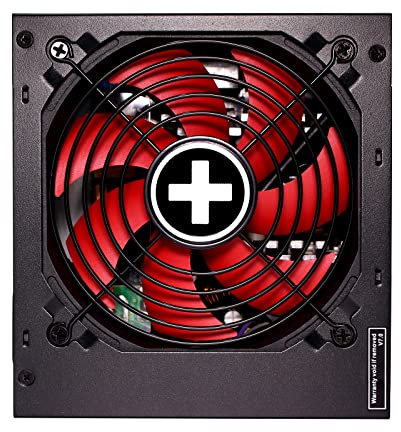 Xilence XP550R10 550W PC Netzteil, 80+ Bronze, Gaming, ATX, rot/schwarz