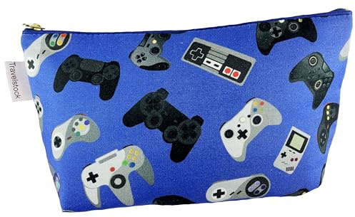 Kids Cotton Wash Bag - Gaming Time