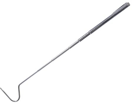 ORFOFE Schlangenhaken Ausziehbar Professionelles Reptilienwerkzeug Mit Entenschnabelkopf Für Sicheres Handling Von Schlangen Und Reptilien Tragbar Und Leicht Zu Bedienen