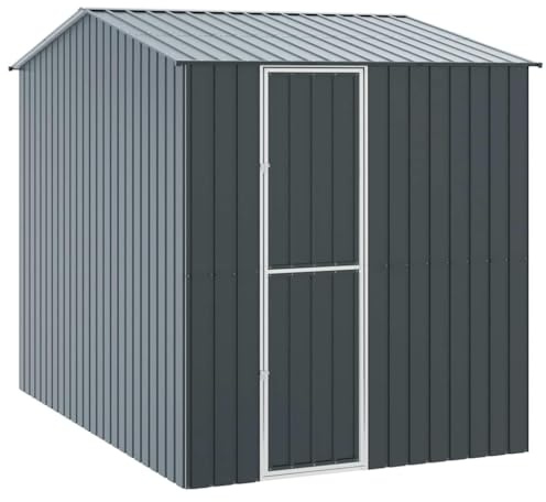 vidaXL Vogelkäfig Anthrazit 215 x 310 x 247 cm | Hergestellt aus strapazierfähigem Stahl, gebaut um zu halten, Zusammenklappbares Design für einfache Lagerung,