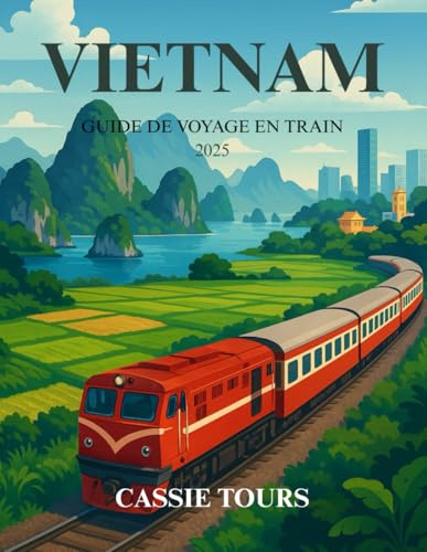 VIETNAM GUIDE DE VOYAGE EN TRAIN 2025: Explorez des itinéraires pittoresques, des merveilles culturelles, des villages cachés et une cuisine locale ... la plus captivante d'Asie du Sud-Est