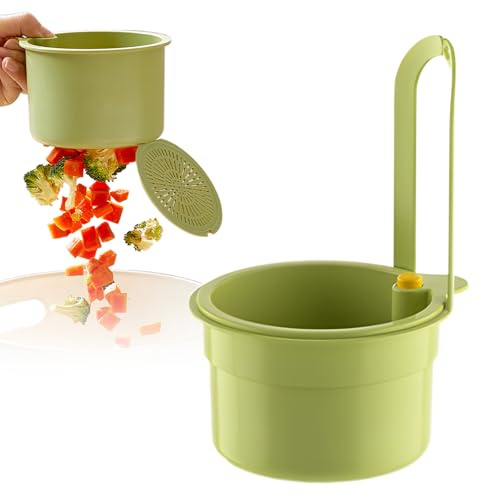 Kitchen Sink Strainer, 2025 New Sink Food Catcher, Kitchen Sink Plug Replacement, Sink Filter Draining Kitchen Tool for Garbage Leftovers, Self-Cleaning Durable Sink Strainer (1, Green)