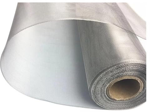DMBBSAPBSH Grillage Métallique à Mailles Fines, Grille d'aération en Acier Inoxydable tressé (Maille 34)(0.9x10m)