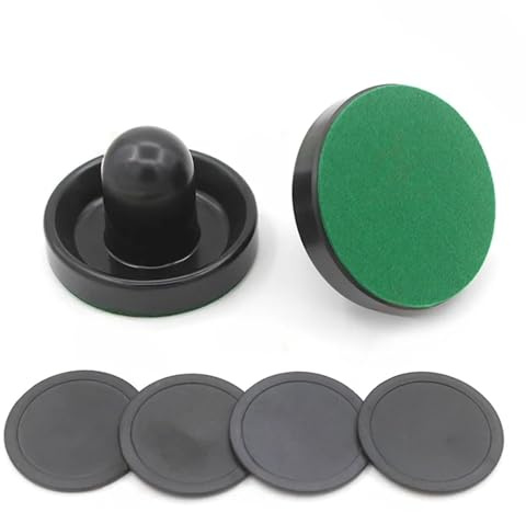 Air Hockey Pushers 6 set lufthockey tillbehör 76 mm slagare bordsskiva puck luft hockeybord