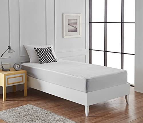 Mixibaby Premium Molton Matratzenschoner Matratzenauflage wasserdichte 100% Baumwolle, Maße:160cm x 200cm, Produkt-Art:Spannbettlaken Rundumgummi