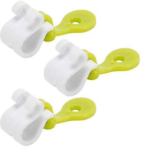 3Pcs Pastry Bag Clips, Icing Bag Tie Reusable Baking Tools Reusable Icing Bag Tie Buckles