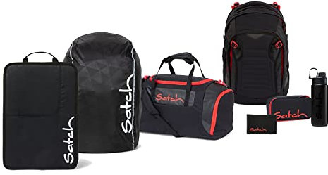 Satch Match Schulrucksack Set 7tlg. Kollektor Edition (Fire Phantom)