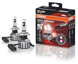 OSRAM Konvertering H7 till LED lång räckvidd projektorlampa 16W 6 000K helljus 64210DWNBG2