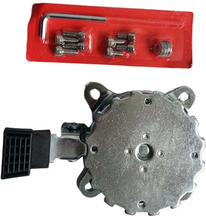 JISADER Terrassenschirm Drehbarer Sockel Sonnenschirm Zubehör aus Metall Ersatz Freizeit Sonnenschirm Teile für Deck Camping Balkon