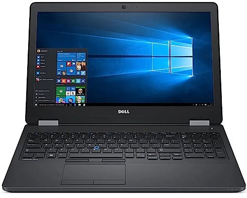 Dell Latitude E5570 Notebook PC Portatile, Schermo 15.6 Full HD, Processore Core i5-6200U, Memoria Ram 16Gb, Disco SSD 512Gb, Webcam, HDMI, Win 10 PRO (Ricondizionato)