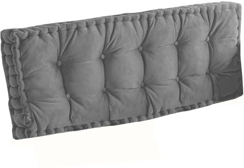 Miecoae Bankauflage Sitzkissen Bank Auflage Bankkissen Fensterbank Stuhlkissen für Schaukeln Palettensofa Gartenmöbel Kissen für Sitzbank(S5,100x45cm)
