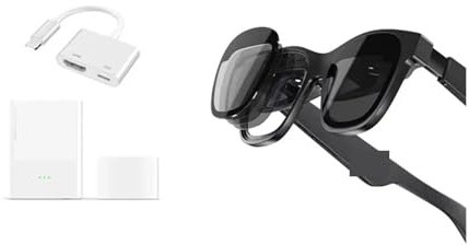 VEKELETE Gafas AR Inteligentes Global HD de 130 Pulgadas Space Cinema, Pantalla portátil de 1080p(Air 2 Pro Apple)