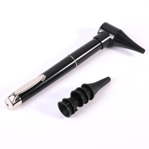 Mini Otoscope, bärbar handhållen öronkontroll 3 x förstoringsglas med 5 otoskophuvud, otoskop inspektion för läkare sjuksköterskor vuxna
