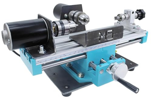 Beads Metal Lathe Machine，Multifunctional Beads Metal Lathe Machine, DIY Wood Beads Bench Drill, Seven Speed Regulation, Speed 7000 RPM, for Woodworking