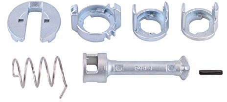 Qiilu Piezas de recambio del kit de reparación del cilindro de cerradura de puerta derecha izquierda derecha