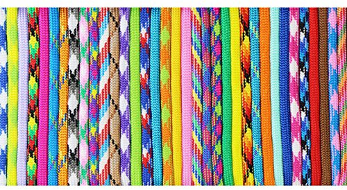 10x10ft Paracord Set Seil Schnüre 4mm 7 Kernseile Nylon Seil für DIY Handgemachte Webart Survival Armband Schlüsselanhänger Schlüsselbänder Anhänger Outdoor Camping Aktivitäten Zeltseil Hundehalsband