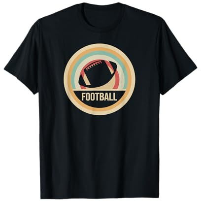 American Football Retro Style Target T-Shirt