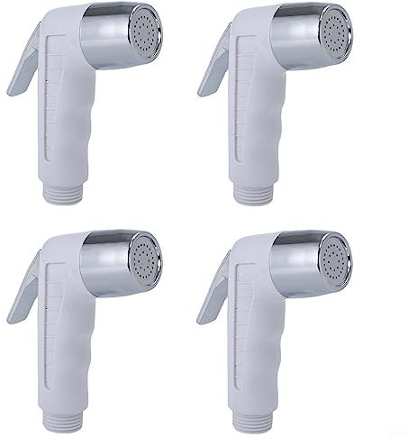 Lot de 4 douchettes de douche pour bidet, douchette de lavabo, douche, bidet, pulvérisateur pour toilettes, salle de bain, toilettes, bidet, tête de bidet, pulvérisateur pour toilettes