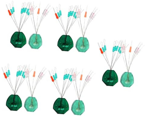 Sosoport 100pcs Bobber Stoppers Small Float Stops for Sea Fishing Stops for Coarse Fishing