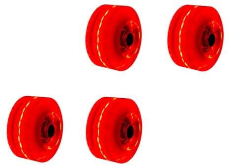 Anneome 4stücke STK Rollschuh Skateboard Schlittschuh Ersatz Pu Material Leicht Zu Installieren Für Innen Und Außenbereich