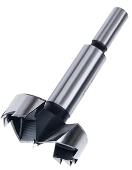 45mm Forstner Drill Bit for Woodworking, Forstner Bit Wood Drill Bits for Holes Hinge Cutter Tungsten Carbide Wood Auger Drill Bit Hole Saw Opener