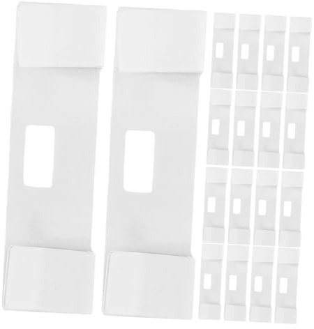 Mipcase 24piezas Lamas de Rejilla Verticales para Reparación de Persianas Kit de Clips Metálicos Reemplazo para Estores Verticales Fácil Instalación para Fijadores de Persianas