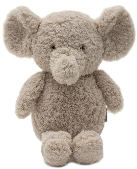 Jollein Kuscheltier Elefant – Elephant Tales – 25 cm – Sand – Extra Weich – Plüschtier Für Babys und Kinder – Handwaschbar – Geschenke zur Geburt – Babyspielzeug