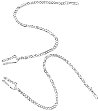 SOIMISS 2pezzi Catenina per Orologio da Tasca Uomo in Materiale di Accessori Multiuso per Collane Braccialetti e Decorazioni per Abbigliamento Fai da Te