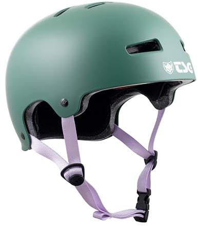TSG Schutzausrüstung - Helm Evolution Solid - Satin Grün L/XL