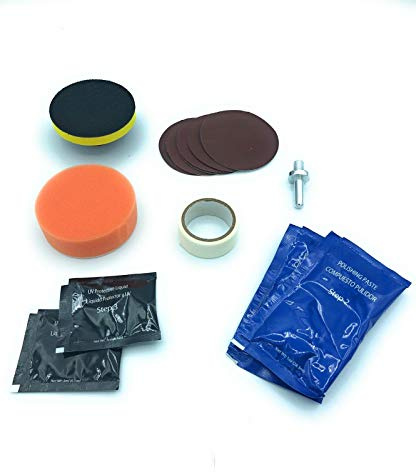 Kit de reparación y pulido de faros descoloridos para coches y motos