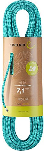 EDELRID Skimmer Eco Dry 7,1 Halbseil Bunt 30 m