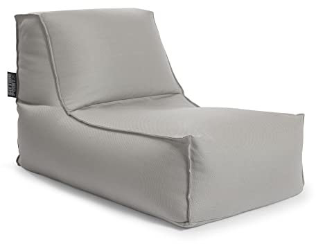 SITTING POINT only by MAGMA Sitzsack Korfu Rock Mittelgrau outdoorgeeignet