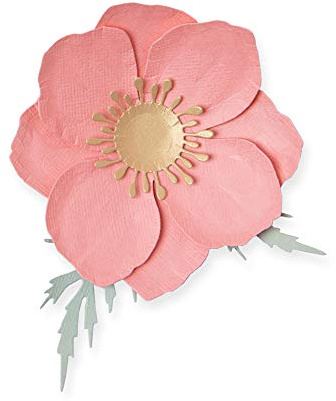 Sizzix Thinlits Stanzschablone 665081 Isländischer Mohn von Olivia Rose 3er Pack