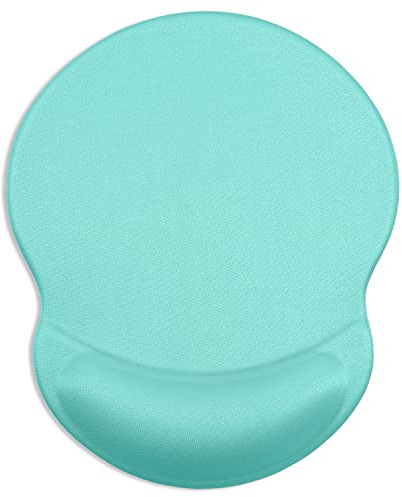 ITNRSIIET Tapis de Souris avec Repose-Poignet en Gel, Confort avec Repose-Poignet Ergonomique, Base en PU antidérapant, pour Ordinateur et Ordinateur Portable, Vert