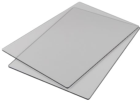 Rayher Schneideplatten, Set 2 Ersatzschneideplatten, Plattenmaße 220 x 320 mm, Stärke 3 mm, passend für die Rayher Stanz- und Prägemaschine A4, 50279000