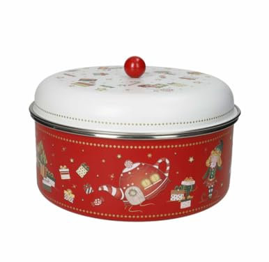 Brandani 84579 SCATOLA ELFOMAGIA ROSSO METAL