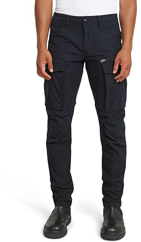 G-Star RAW Rovic Zip 3D Regular Tapered Byxor, Blå (Salute D02190-d909-c742), 28W / 32L