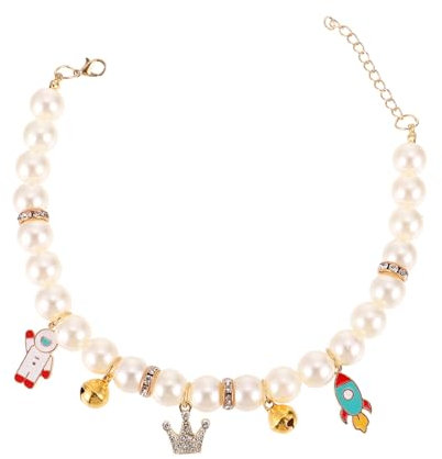VILLFUL Katzenhalsband Verstellbar Aus Material Dekorativ Für Kätzchen Geeignet Für Alltag Und Feiertage