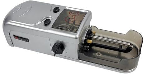 VDLLQYN, Máquina for Liar Cigarrillos Completamente automática de 5,5/6,5/8,0 mm, aceleración de conversión de frecuencia Continua ，Enrollador eléctrico de Cigarrillos(Silver)
