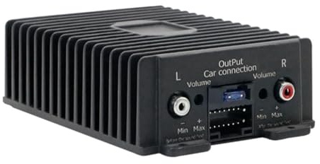 Agwuoetr Amplificatore Professionale per Auto Audio MP6800W Classe Retrofit Amplificatore di Potenza Audio Stereo Android Autoradio Stereo Resistente Facile da Installare Facile da Usare