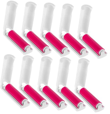 JOINPAYA 20pcs Mini Lint Roller for Travel Portable Lint Roller for Clothes Compact for Handbag for Carpet and Couch Cleaning