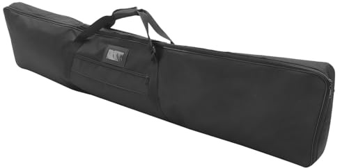 DIYEAH Bolsa de Lona para Arco y Flechas, 1, Gran Capacidad | Bolsa de Almacenamiento Grande, Negra, de Lona, para Llevar al Hombro Mano, para Arco y Accesorios