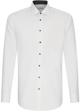 Seidensticker Herren Men Slim Longsleeve Cotton Hemd (1er Pack)