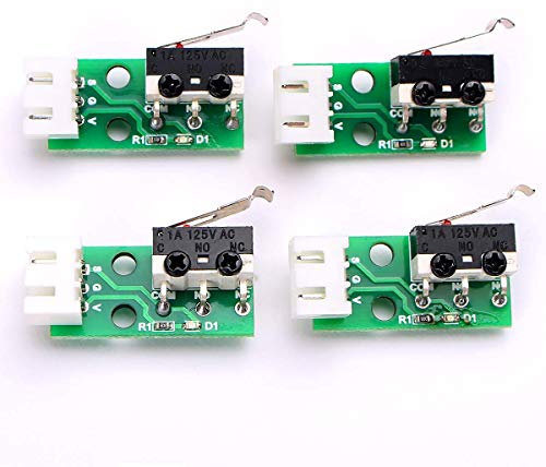 BCZAMD 3D-Druckerteilzubehör Endschalter X Y Z-Achse Endstoppschaltermodul für Anycubi i3 mega S 4St