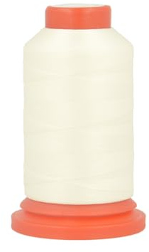 MDC Bobine Fil Mousse Polyester 1000m fabriqué en France pour surjeteuse écru