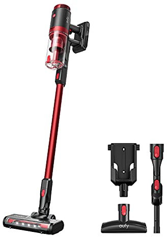 eufy Akku Staubsauger, HomeVac S11 Lite, Leichter 2-in-1 kabelloser Handstaubsauge, mit Zubehör, bis zu 30 Minuten Laufzeit,Ideal für Teppiche und Hartböden (Generalüberholt)