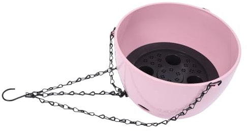 MOBUTOFU Pflanzgefäß Mit Automatischer Bewässerung Und Drainage Hängendes Pflanzgefäß Für Draußen Und Zimmerpflanzen Blumentopf Material Für Gartenarbeit Und Balkongarten